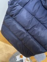 Prada Enameled Triangle Logo Stand Collar Hooded Down Jacket1 - 图片 6