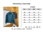 Prada Enameled Triangle Logo Stand Collar Hooded Down Jacket 2 - 图片 10
