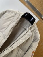 Dior Embroidered Patch Baseball Collar Cotton Jacket - 图片 3