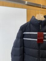 Gucci Letter Jacquard Stand Collar Down Jacket - 图片 4