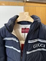 Gucci Letter Jacquard Stand Collar Down Jacket - 图片 8