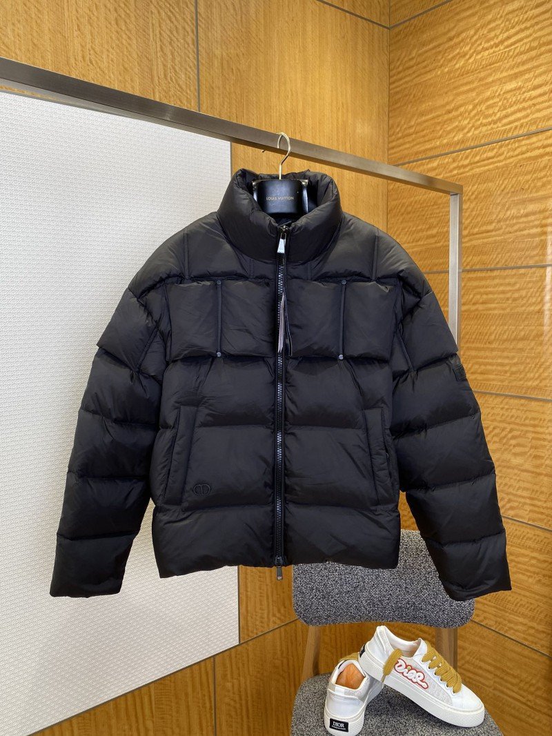 wsxc1767836433439_0.jpg Dior Cuff-Label Stand Collar Down Jacket 1 - 图片 1