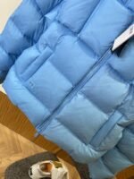 Dior Cuff-Label Stand Collar Down Jacket 4 - 图片 4