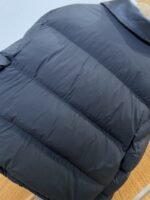 Miu Miu Logo Print Leather Collar Down Jacket 2 - 图片 7