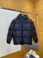 LV Classic Monogram Hooded Down Jacket 1