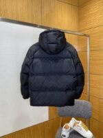 LV Classic Monogram Hooded Down Jacket 1 - 图片 2