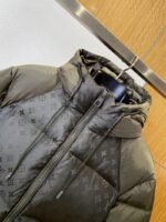 LV Classic Monogram Hooded Down Jacket 2 - 图片 3