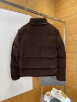 Prada letter printed badge long sleeve down jacket 1 - 图片 2