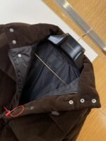 Prada letter printed badge long sleeve down jacket 1 - 图片 6