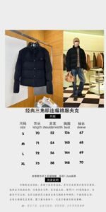 Prada letter printed badge long sleeve down jacket 2 - 图片 10
