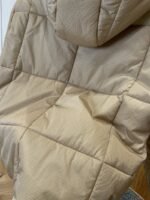 LV leather label color blocked hooded lightweight down jacket 1 - 图片 8