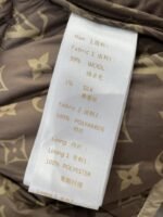 LV leather label color blocked hooded lightweight down jacket 2 - 图片 9