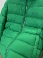 Gucci Embroidered Logo Stand Collar Down Jacket 1 - 图片 5