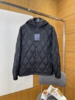 LV Quilted Hooded Down Jacket 2