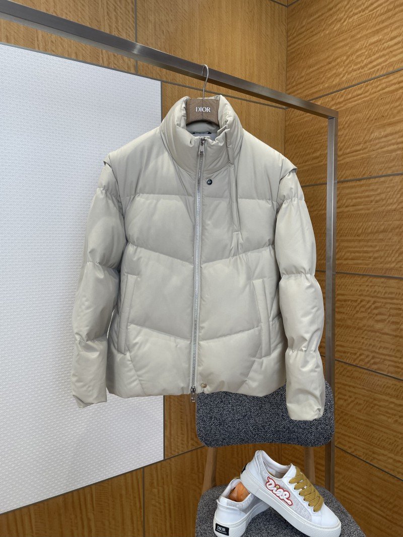 wsxc1768014148684_0.jpg Fendi Detachable Sleeve Stand Collar Down Jacket 2 - 图片 1
