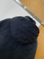 Fendi Double F Print Patchwork Detachable Hood Down Jacket 2 - 图片 6
