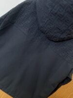 Fendi Double F Print Patchwork Detachable Hood Down Jacket 2 - 图片 7