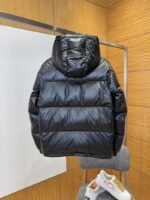 Prada Classic Triangle Logo Stand Collar Down Jacket 1 - 图片 2