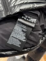 Prada Classic Triangle Logo Stand Collar Down Jacket 1 - 图片 9