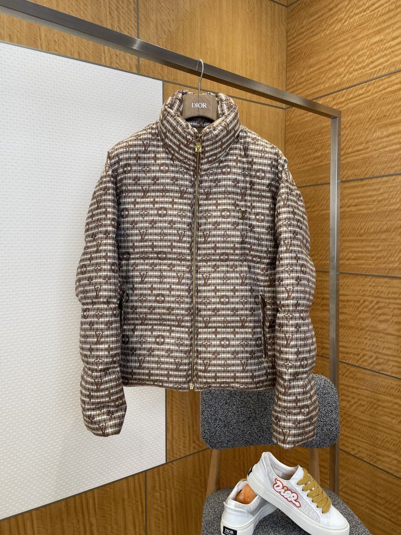 wsxc1768180529637_0.jpg LV Monogram All-Over Print Stand Collar Down Jacket - 图片 1