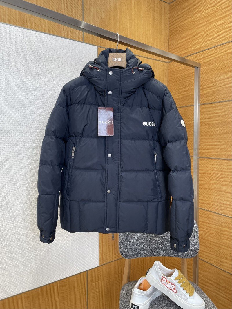 wsxc1769566629566_0.jpg Gucci Embroidered Logo Hooded Down Jacket 1 - 图片 1