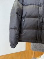 Prada Triangle Logo Stand Collar Hooded Down Jacket - 图片 5