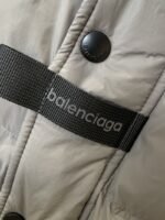 Balenciaga Patchwork Hooded Down Jacket 1 - 图片 6