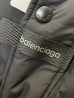 Balenciaga Patchwork Hooded Down Jacket 2 - 图片 9
