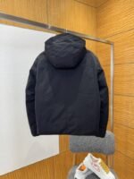 LV Solid Color Hooded Embossed Down Jacket 1 - 图片 2