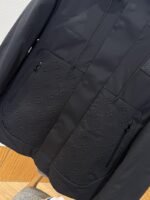 LV Solid Color Hooded Embossed Down Jacket 1 - 图片 4