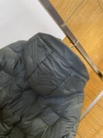 LV Embossed Print Hooded Down Jacket 2 - 图片 5