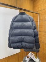 LV Leather Label Camo Reversible Down Jacket - 图片 2