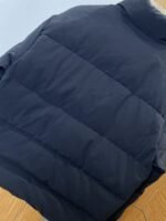 Prada Enameled Triangle Logo Stand Collar Quilted Down Jacket - 图片 7