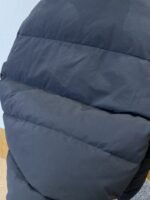 Prada Enameled Triangle Logo Stand Collar Quilted Down Jacket - 图片 8