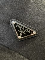 Prada Waist-Defining Belted Stand-Up Collar Down Jacket 1 - 图片 6