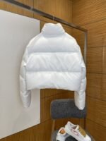 Prada Stand Collar Short Down Jacket 1 - 图片 2