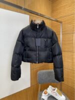 Prada Stand Collar Short Down Jacket 2