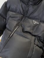 Prada Stand Collar Short Down Jacket 2 - 图片 5
