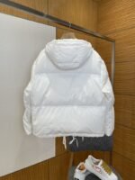 Prada Hooded Drawstring Down Jacket 2 - 图片 2