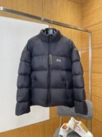 Balenciaga Embroidered Stand Collar Down Jacket 2