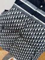 Dior Double-Faced Jacquard Stand Collar Down Vest - 图片 6