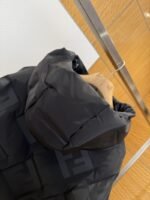 Fendi Embossed Logo Hooded Down Jacket - 图片 5