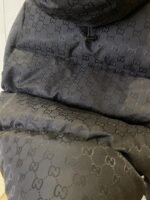 Gucci Solid Color Zipper Hooded Down Jacket - 图片 8