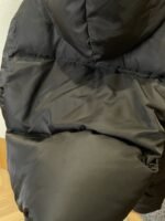 Prada Enameled Triangle Logo Drawstring Hooded Quilted Down Jacket - 图片 8