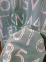 LV Tie-Dye Distressed Letter Print Short-Sleeve T-Shirt - 图片 5
