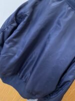 Prada Knit Triangle Label Stand Collar Cotton Jacket - 图片 8