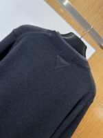 Prada Letter Patchwork Faux Two-Piece Knit Sweater - 图片 6