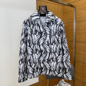 Prada Banana Print Casual Shirt 2