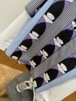 Prada Patchwork Print Fake Two-Piece Shirt 2 - 图片 4