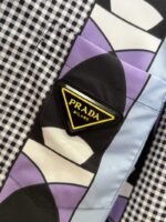 Prada Patchwork Print Fake Two-Piece Shirt 2 - 图片 7